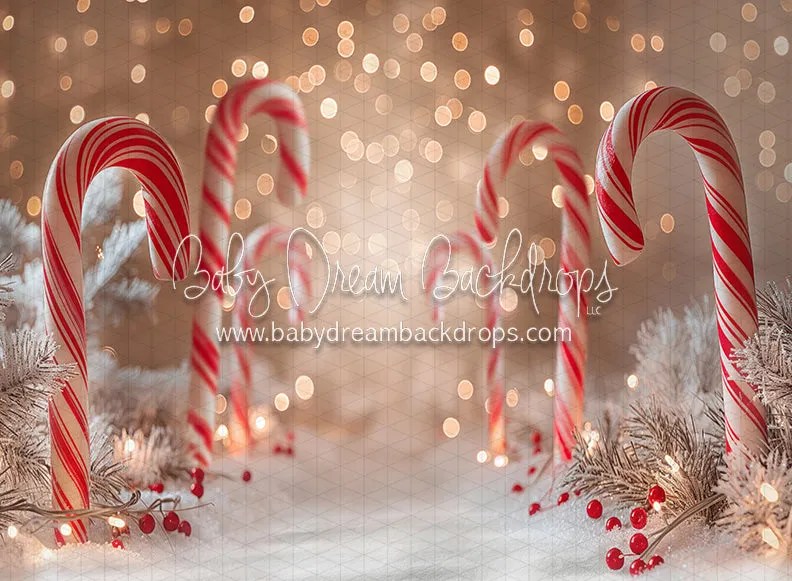 Candy Cane Bokeh Lane (JA)