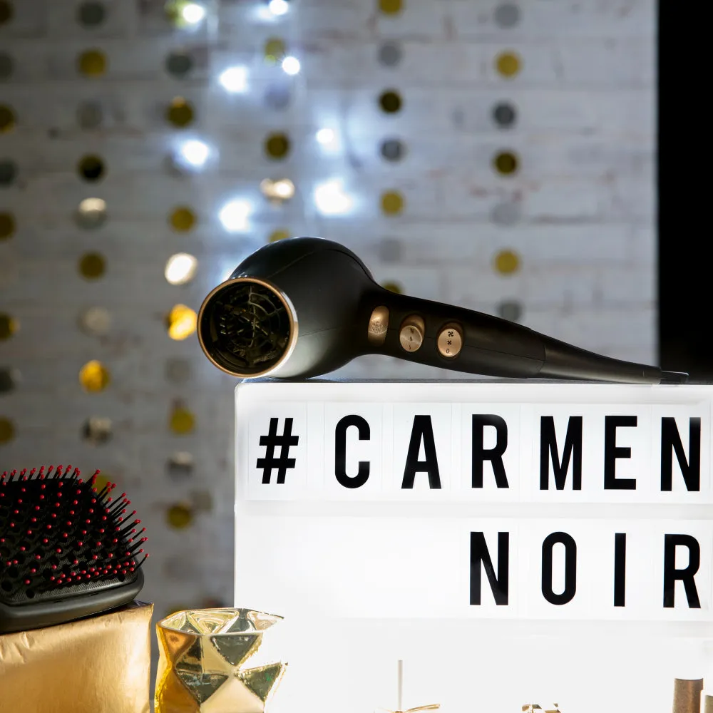 Carmen Noir Hair Dryer Black 2200w  - Black