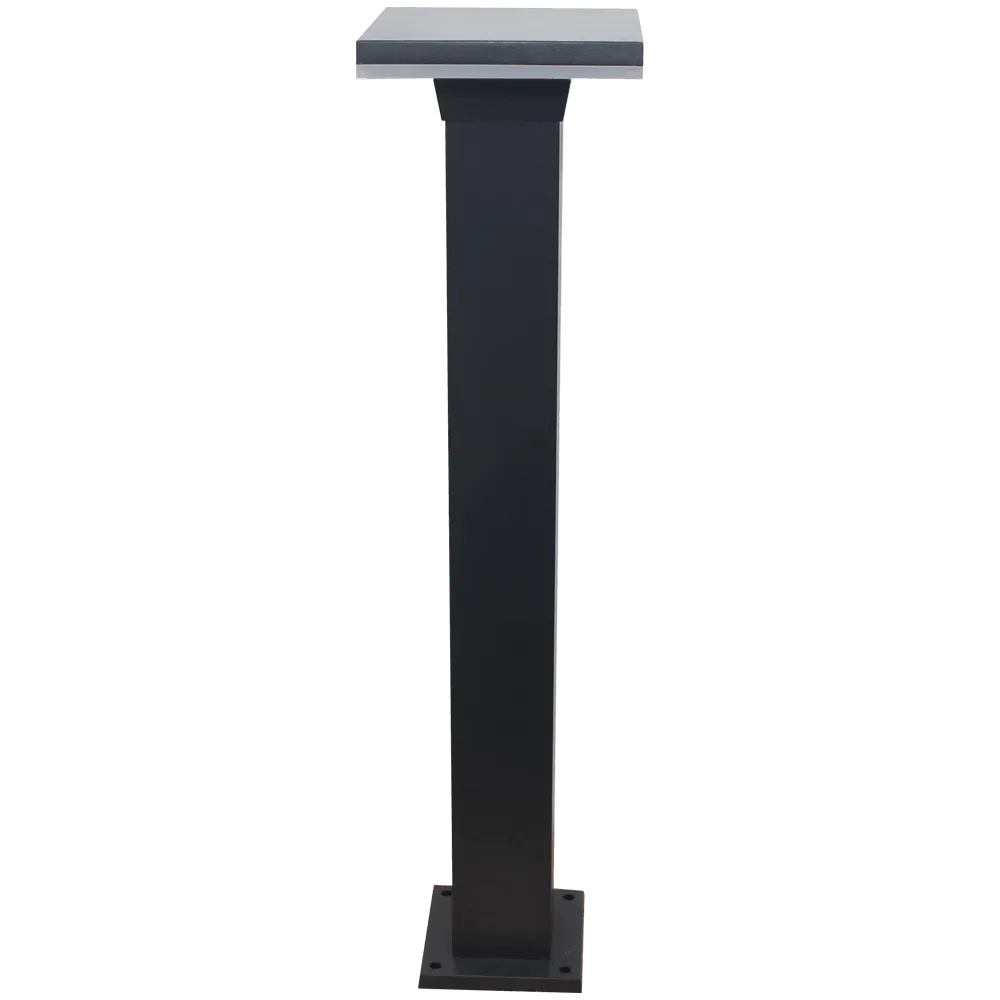 CDPA63 Path Light 12W Modern Low Voltage Bollard Pathway Lighting LED Square Top