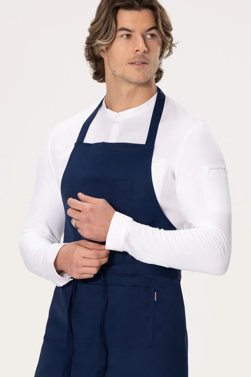 Ceylany Navy Bib Apron (5 Pockets)