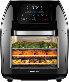 CHEFMAN Multifunctional Digital Air Fryer  Rotisserie, Dehydrator, Convection Oven