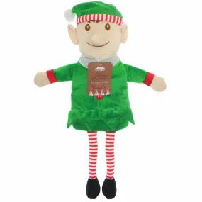 Christmas Elf Novelty Hot Water Bottle (1L)