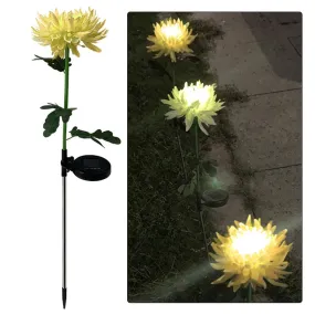 Chrysanthemum LED Solar Light