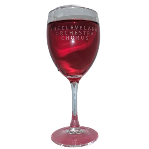 Cleveland Orchestra Chorus Wine Glass