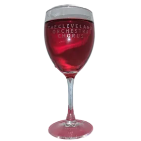 Cleveland Orchestra Chorus Wine Glass