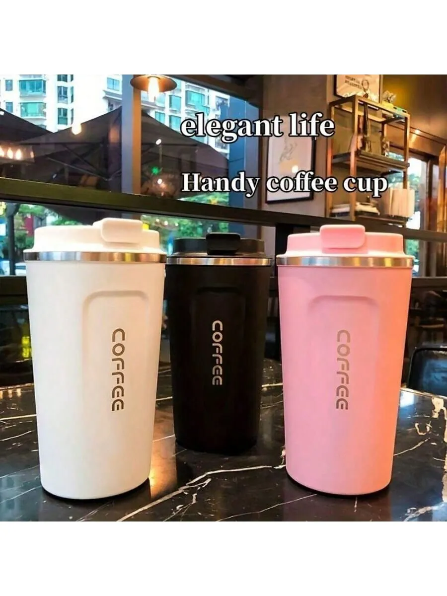 Coffee Mug, Insulation And Cold Insulation Portable European High-end Exquisite Latte Cup