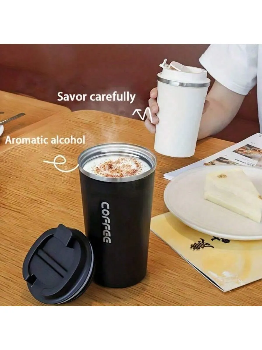 Coffee Mug, Insulation And Cold Insulation Portable European High-end Exquisite Latte Cup