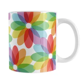 Color Lovers Rainbow Flower Mug