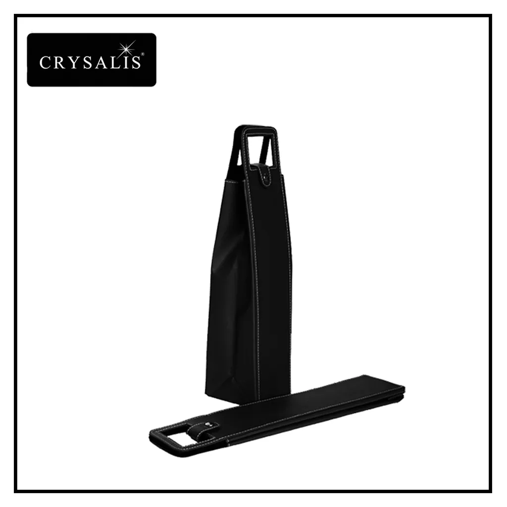 CRYSALIS Premium Wine Bag with Handle for 1 Bottle