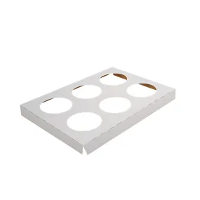 Cupcake Insert To Fit Medium/Large Tray - 6 Holes 50pc/PK