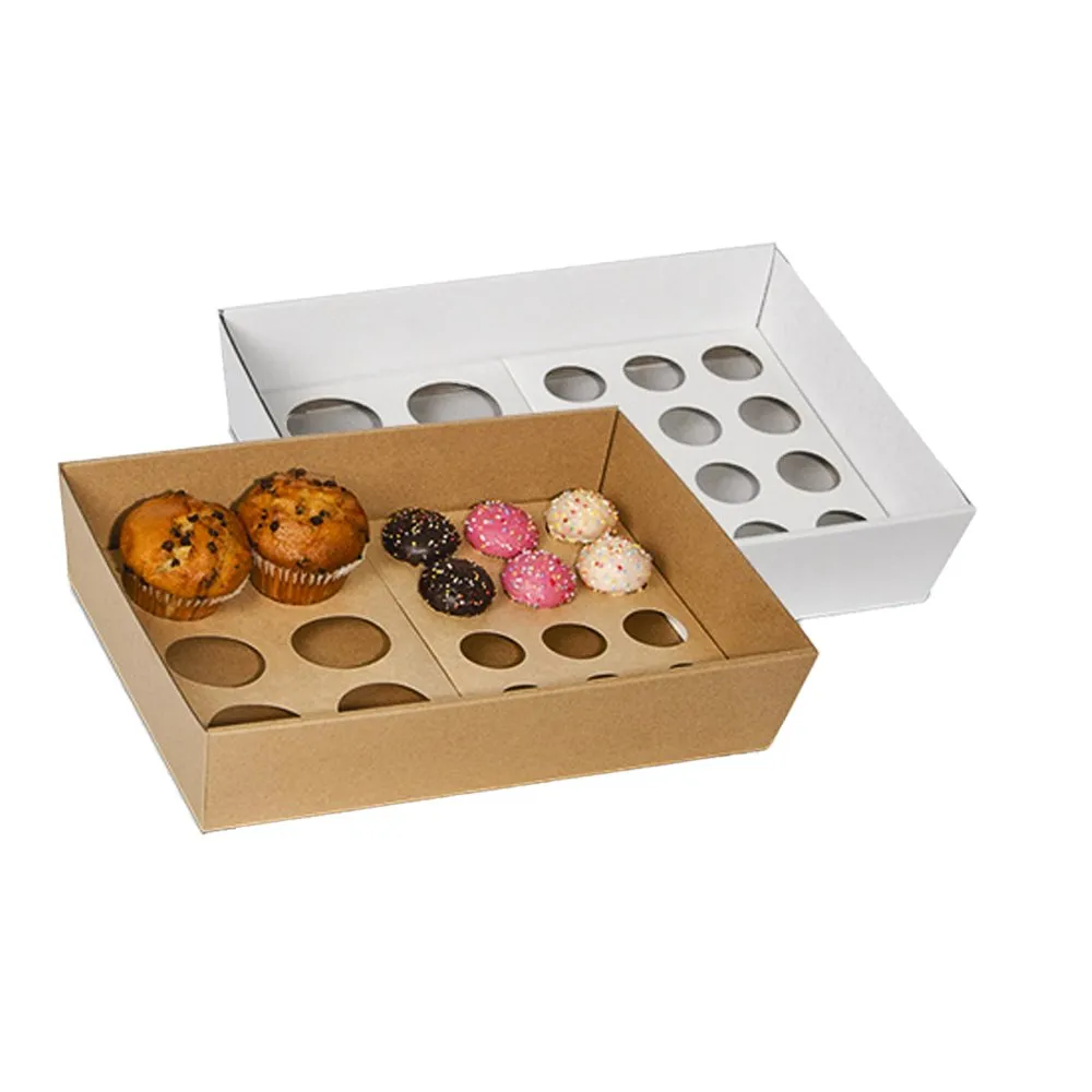 Cupcake Insert To Fit Small Tray - 6 Holes 50pc/PK