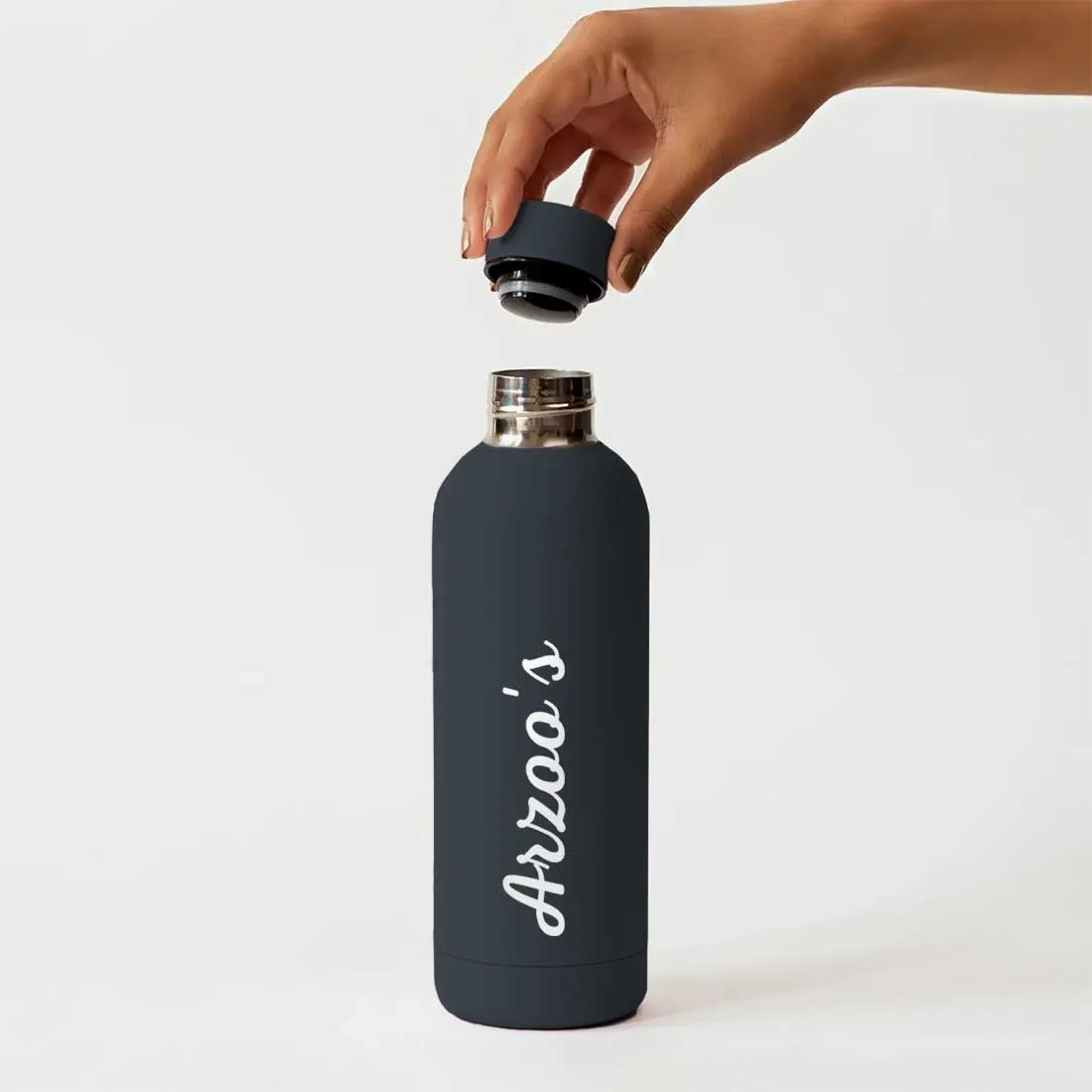 Custom Insulated Water Bottles Stainless Steel  Bottle for Travel Office Gym Home - BPA Free, Leakproof