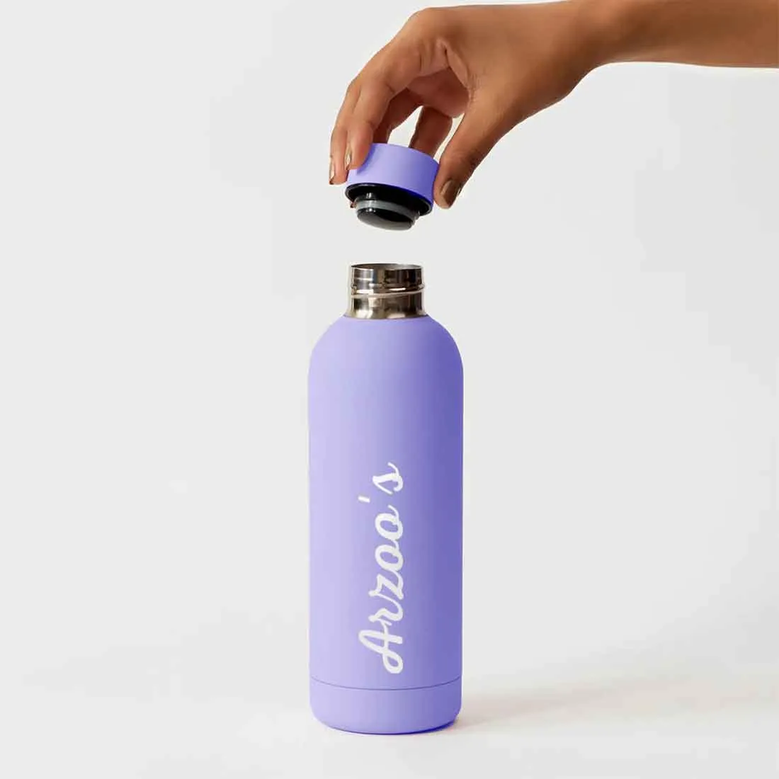 Custom Insulated Water Bottles Stainless Steel  Bottle for Travel Office Gym Home - BPA Free, Leakproof