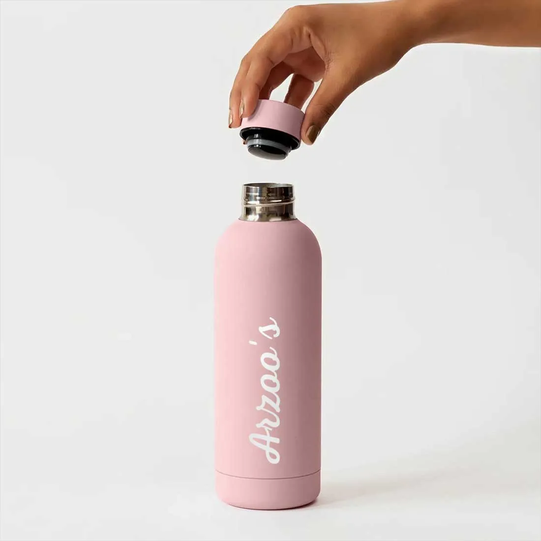 Custom Insulated Water Bottles Stainless Steel  Bottle for Travel Office Gym Home - BPA Free, Leakproof