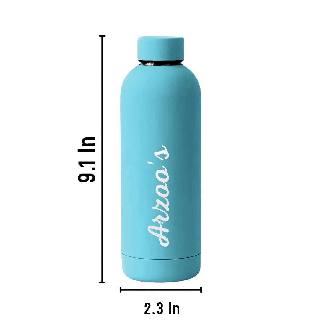 Custom Insulated Water Bottles Stainless Steel  Bottle for Travel Office Gym Home - BPA Free, Leakproof