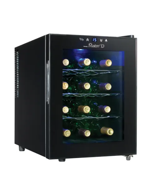 Danby 12 Bottle DWC1233BL-SC Countertop Wine Cooler - DWC1233BLSC