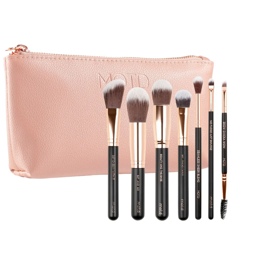 Dare To Begin Face and Eye Makeup Brush Set