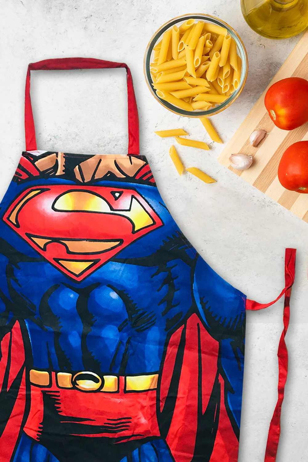 DC Superman Torso Apron and Oven Glove Set