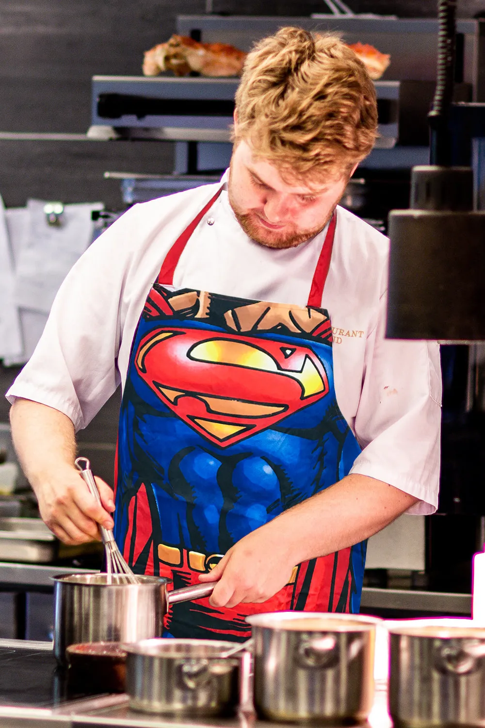 DC Superman Torso Apron and Oven Glove Set