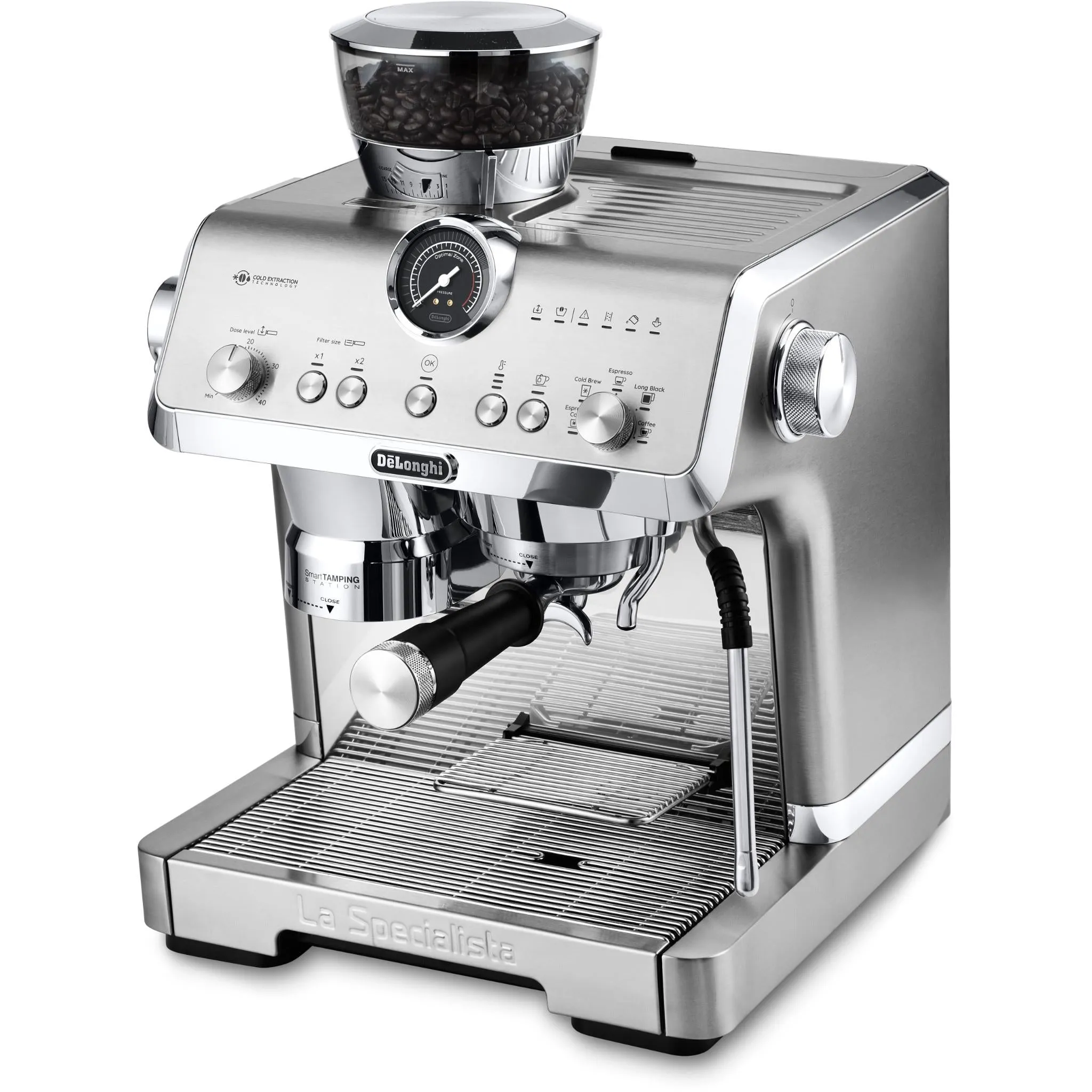 De'Longhi EC9555.M La Specialista Opera Manual Espresso Machine (Metal)