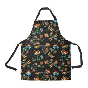 Dragon Lily Noir Apron