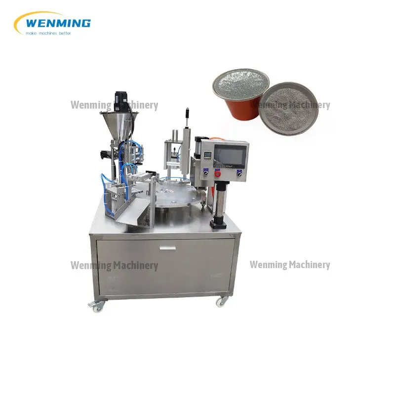 Durable K Cup Filling And Sealing Machine