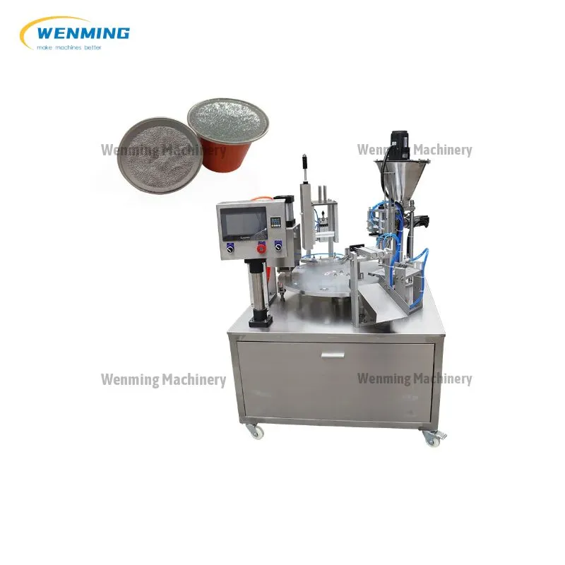 Durable K Cup Filling And Sealing Machine