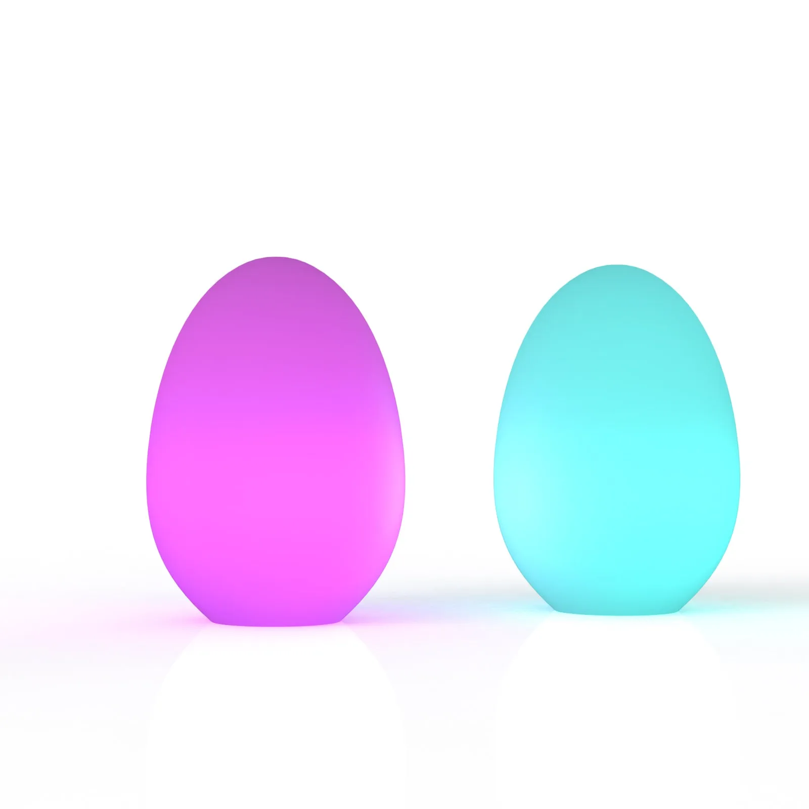 EGG Outdoor Garden LED RGB Solar Ball Light Solar charging IP65