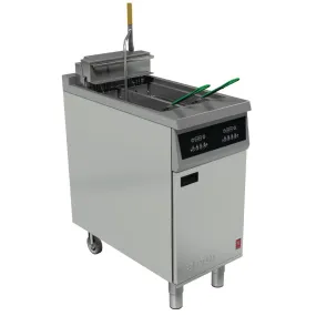 Falcon 400 Series Twin Tank Twin Basket Free Standing Electric Filtration Fryer E422