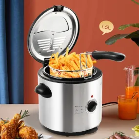 Fashion Personality Mini Round Fryer For Household Use