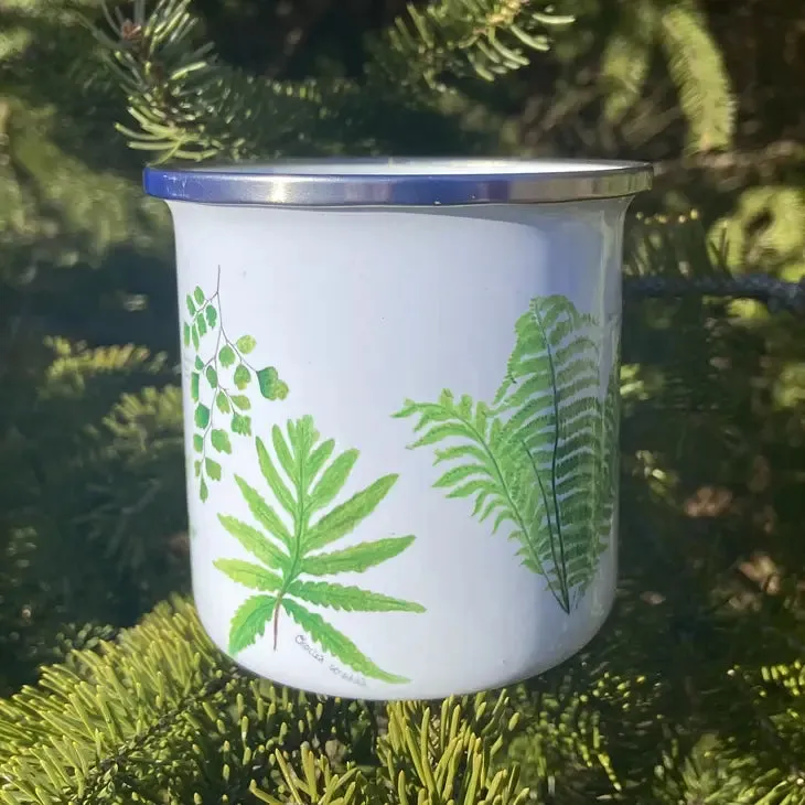 Ferns Camping Mug by Brush & Bark