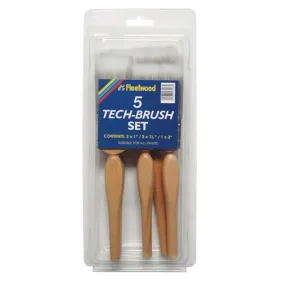 Fleetwood Tech 5 Piece Paint Brush Set