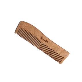 Full Neem Comb Wave Shape for Detangling and Shampoo