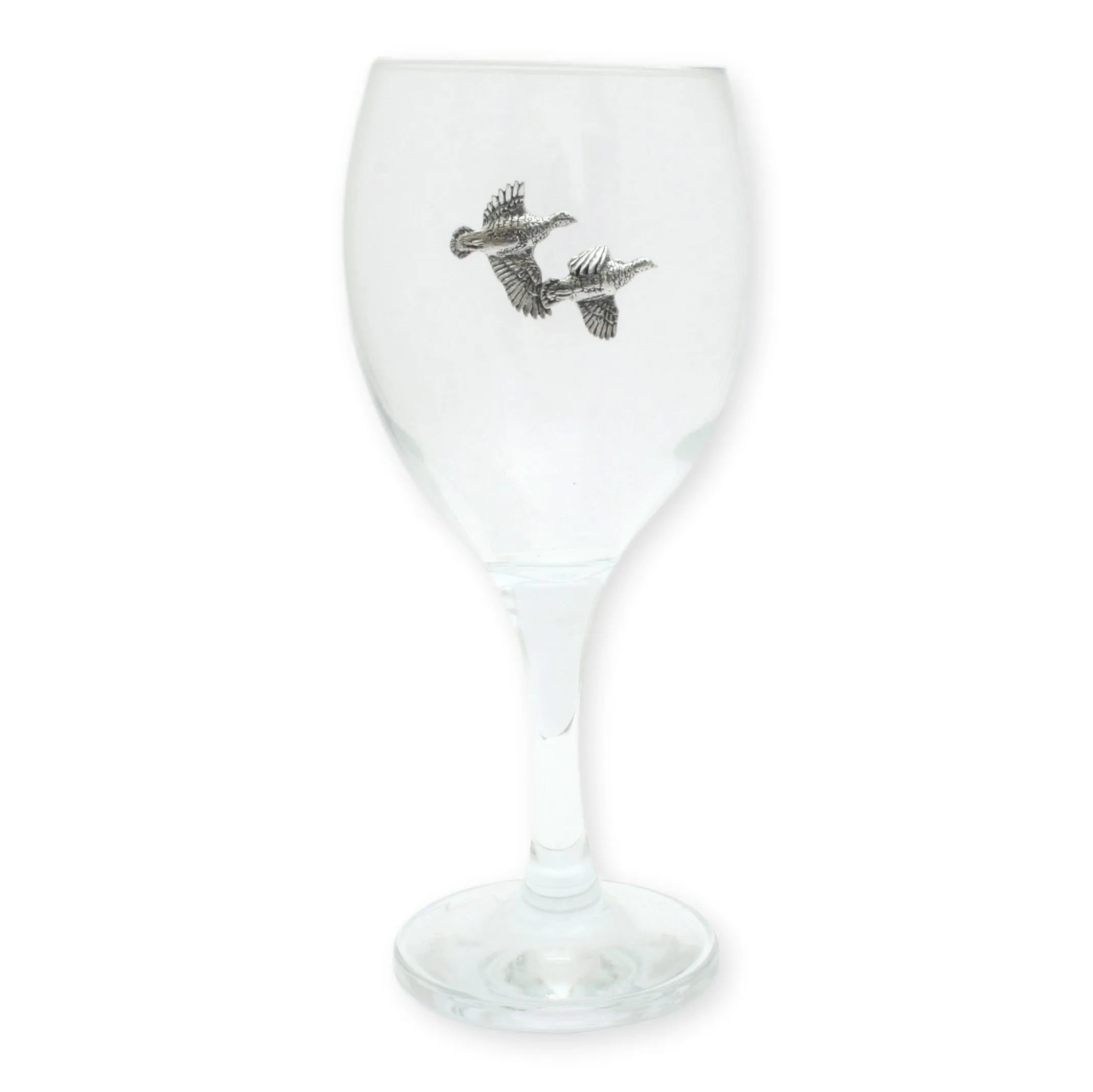 Game Shooting Birds Wine Glasses