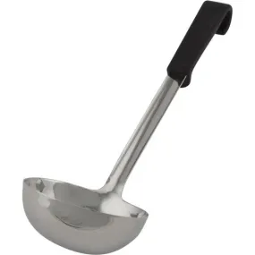 Genware Plastic Handle Soup Ladle Black