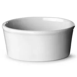 Genware Poreclain Oval Ramekin 10cm/4"- Pack 6