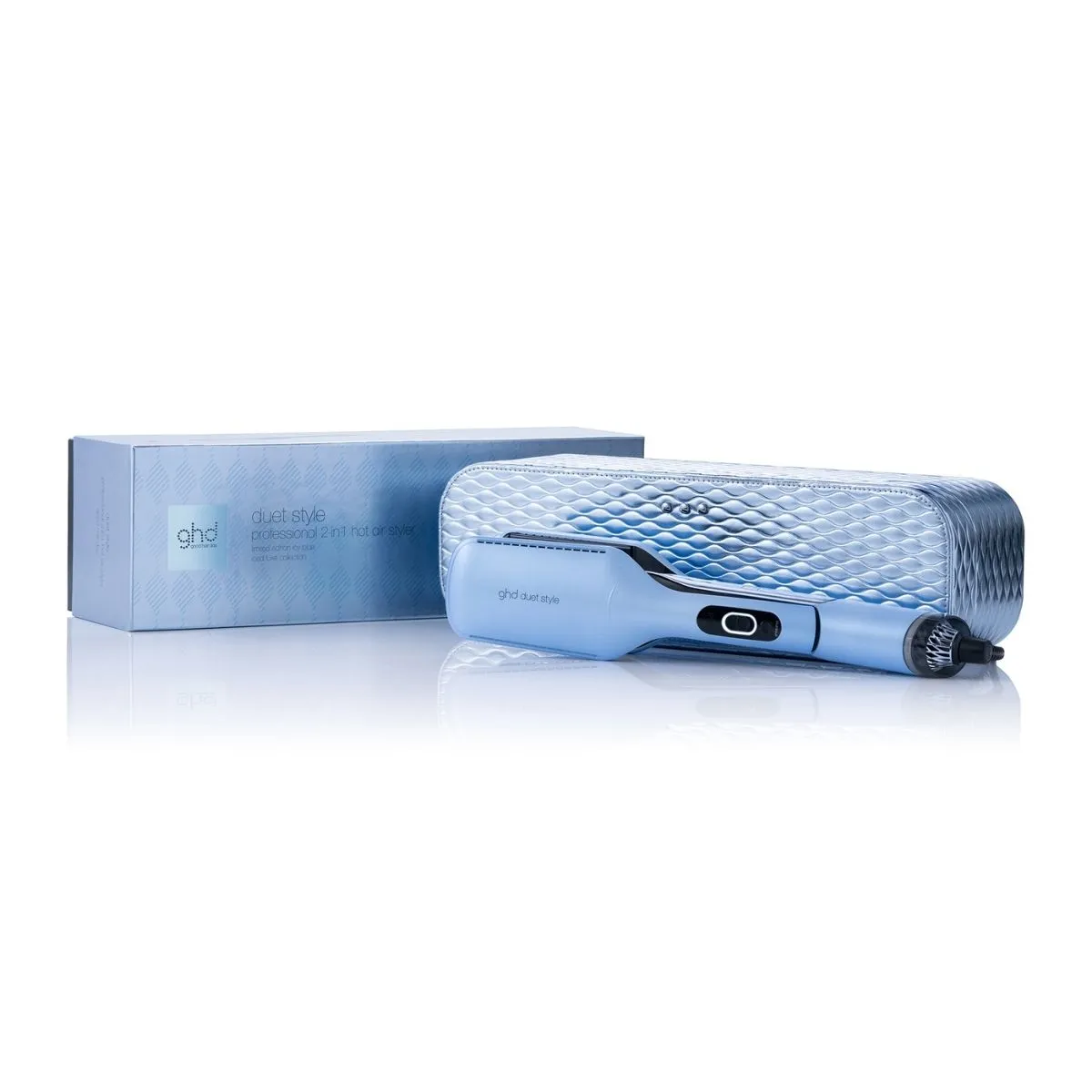 Ghd Duet Style Limited Edition Gift Set 2-in-1 Hot Air Styler in Icy Blue