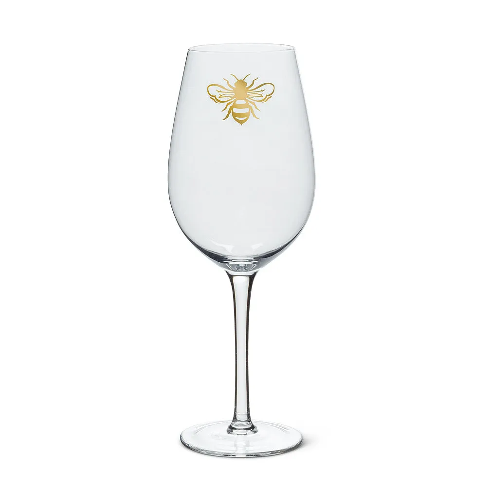 Gold Bee Goblet