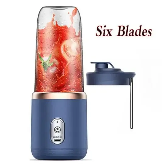 Home USB 6 Blades Juicer Cup