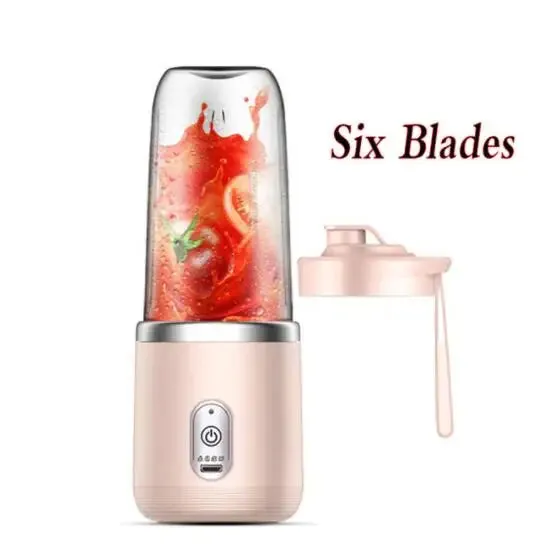 Home USB 6 Blades Juicer Cup