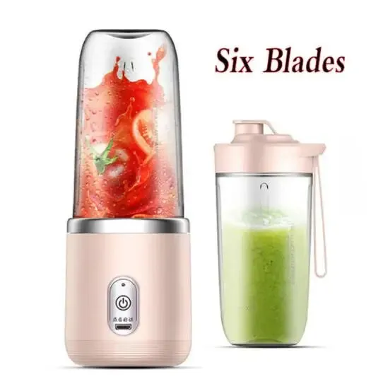 Home USB 6 Blades Juicer Cup