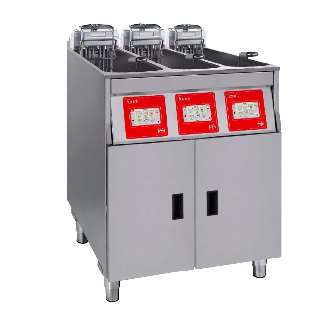 HS022-3PH FriFri Touch 633 Electric Free-standing Fryer Triple Tank Triple Basket 3x9kW Three Phase TL633M33G0