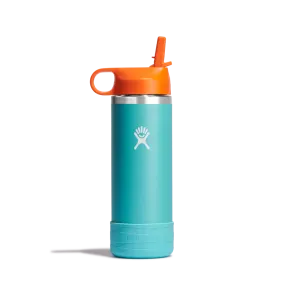 Hydroflask 18oz Kids Wide Mouth Straw Cap and Boot