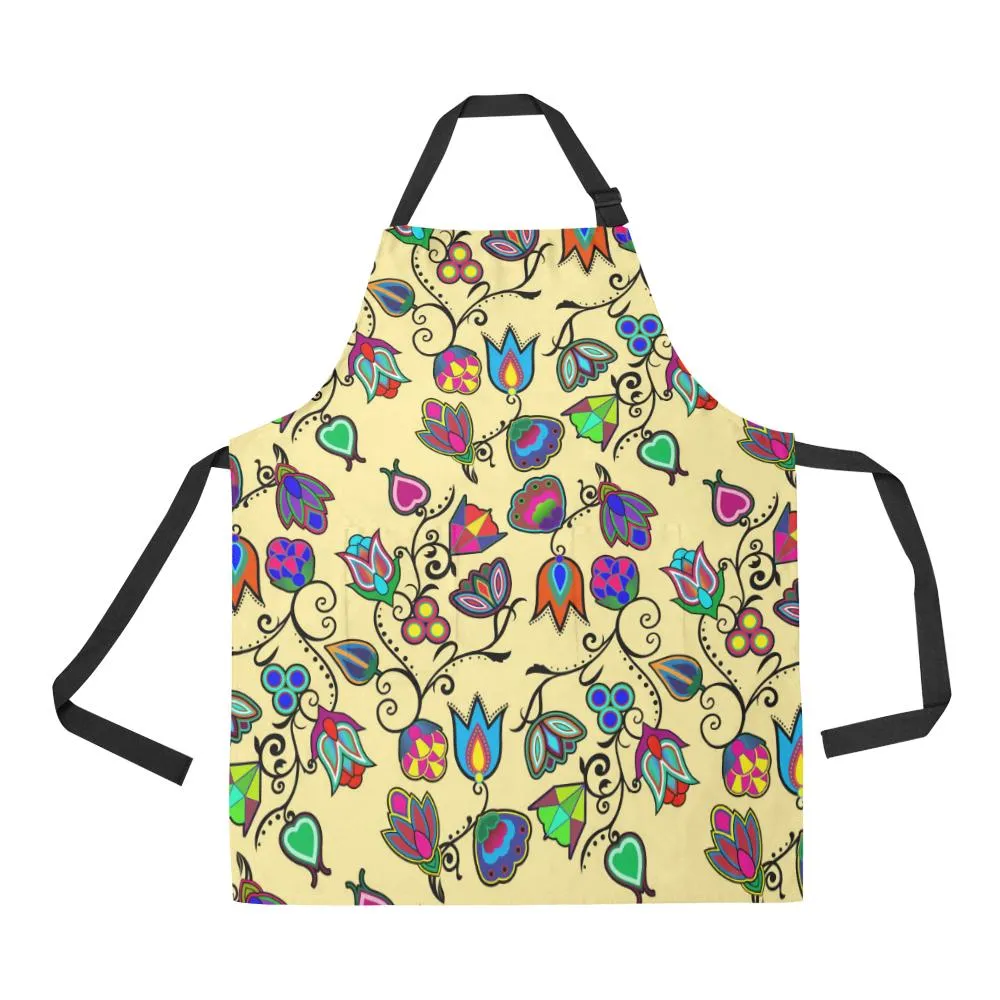 Indigenous Paisley Vanilla Apron