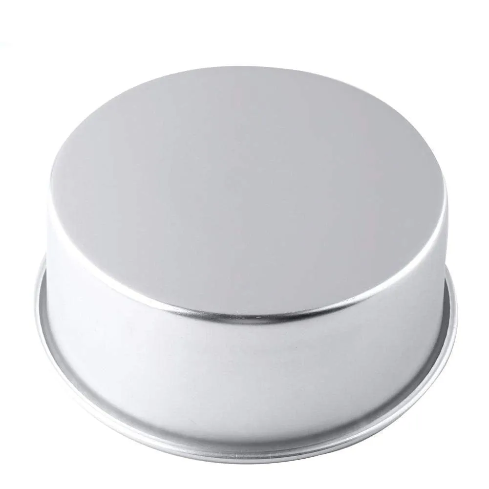 INDOROX Cake Mould Aluminium Round 6 x 2 inch for 500 gm Cake