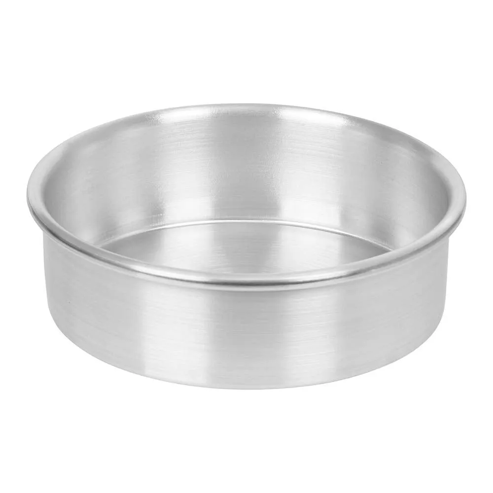 INDOROX Cake Mould Aluminium Round 6 x 2 inch for 500 gm Cake