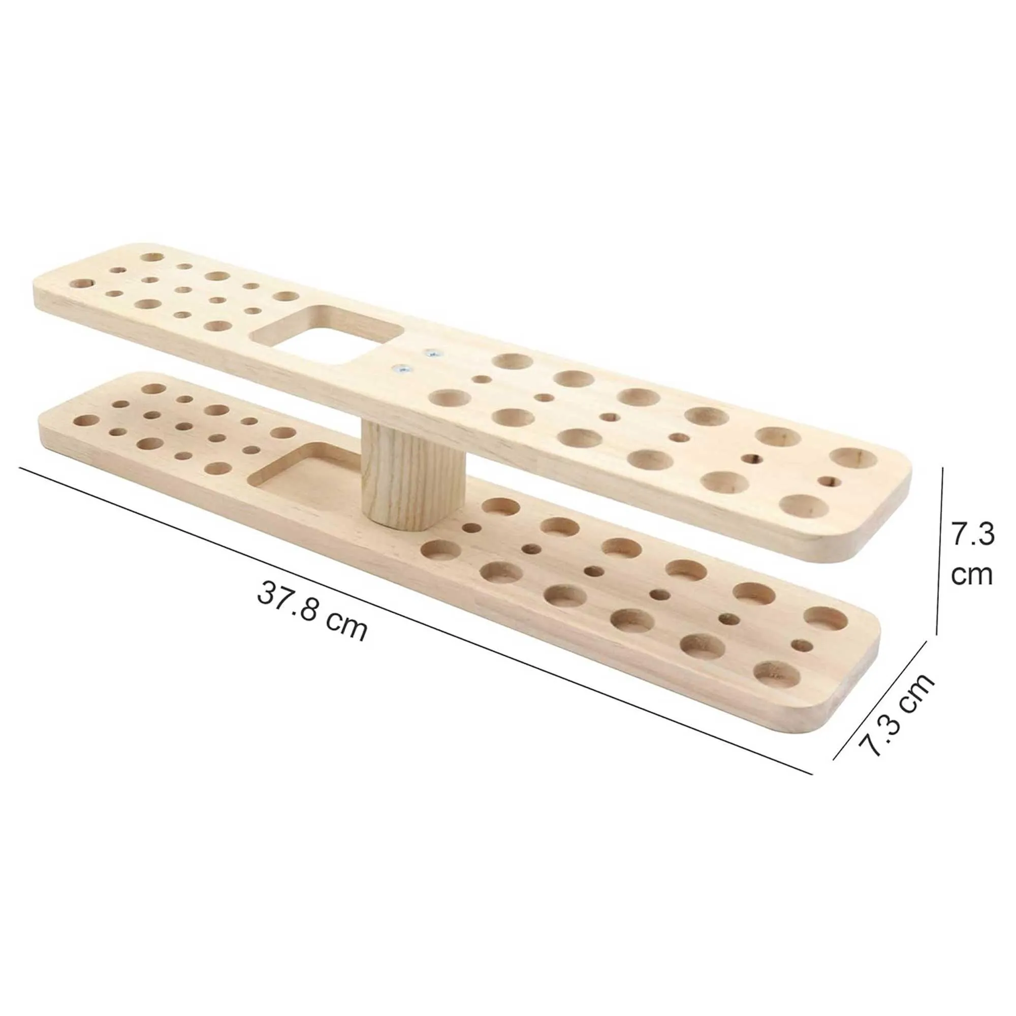 Isomars Wooden Brush Stand/ Holder