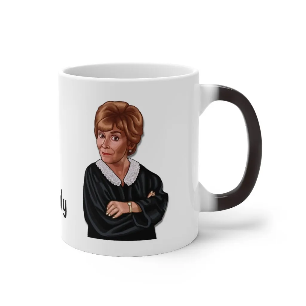 Judge Judy Mug,McMuffin best breakfast,FunnyJudge Judy Magic/Non-magic Mug Gift for Christmas/Thanksgiving/Birthday/Fan/Graduation/Valentine