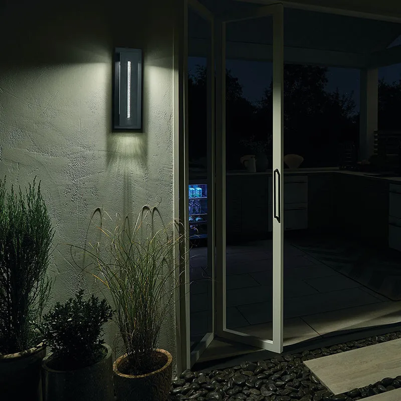 Kichler 49945 River Path 1-lt 18" Tall LED Outdoor Wall Light