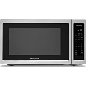 KitchenAid  21 3/4" Countertop Convection Microwave Oven - 1000 Watt (KMCC5015GSS)